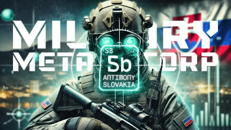 Military Metals Targets Critical Antimony and Tin Projects in Slovakia