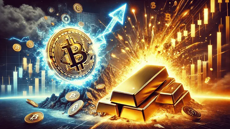 Bitcoin Surges Past Gold, Reaching 40 Ounces Per BTC