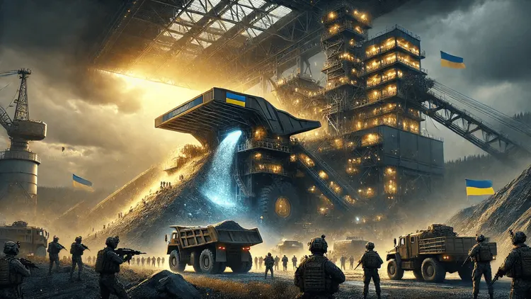 Ukraine’s Riches Beneath the Surface: A Deal for Military Backing