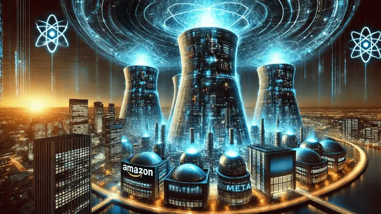 Amazon, Google, and Meta: Why They Want More Nuclear Power Than Ever