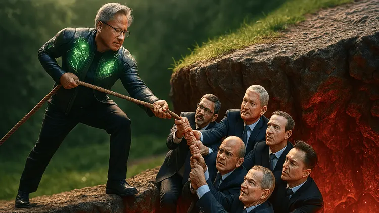Will Nvidia’s Momentum Drag the Magnificent Seven Back to the Top?