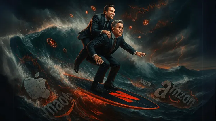 The Stream Supreme: Netflix Outsurfs Big Tech Wipeouts