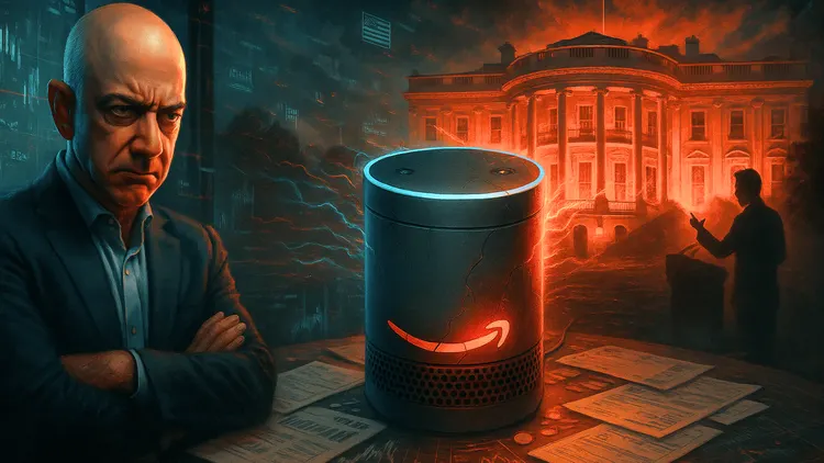 Alexa, Why Is the White House Yelling at Amazon Again?