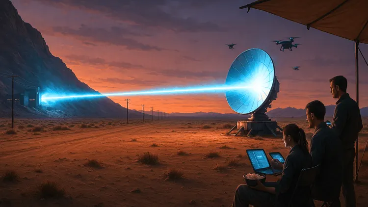 Wireless Power Soars: DARPA Sets New Energy Transmission Record