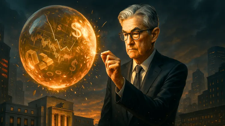 Jerome Powell Pops the Gold Bubble (For Now)