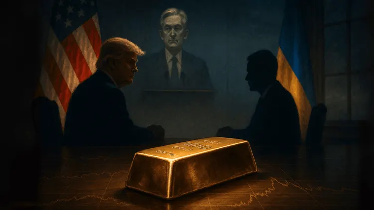 Gold Prices Hold Steady as Investors Await Trump–Zelenskiy Meeting