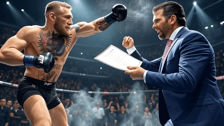 McGregor Has the Left Hook, Trump Jr. Brings the Right Deal