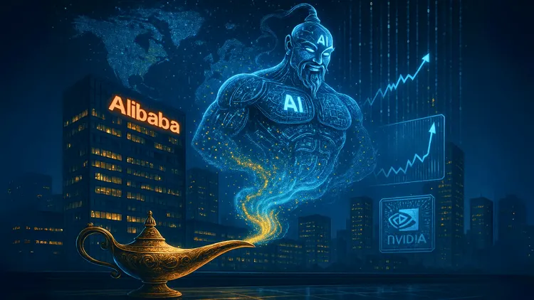 Alibaba Rubs the AI Lamp, Stock Genie Delivers