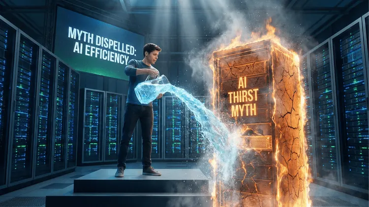 Sam Altman Pours Cold Water on the Myth of the Thirsty AI