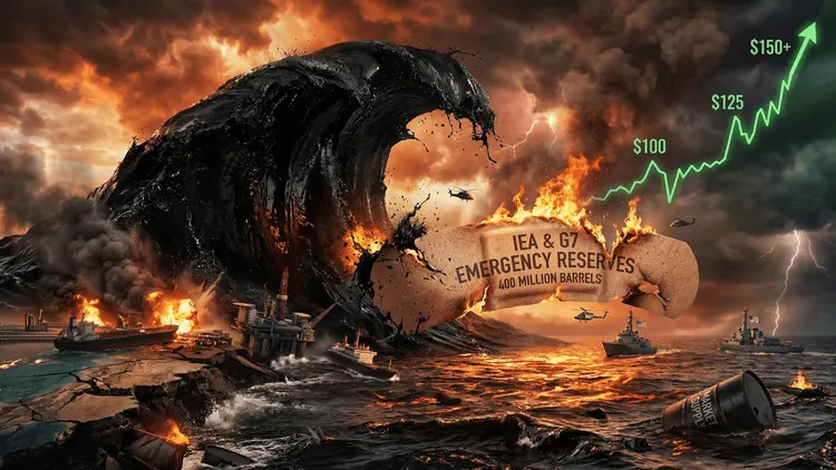 The 400-Million-Barrel Band-Aid: Why Emergency Reserves Can't Stop the Oil Rally