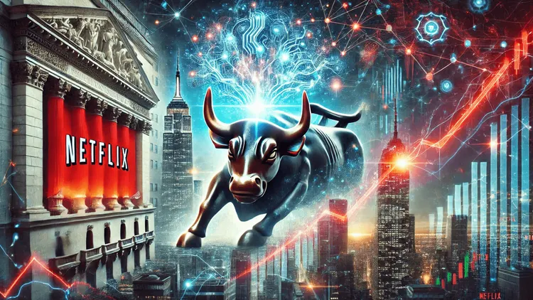Wall Street Rallies as Netflix Shines and AI Dominates
