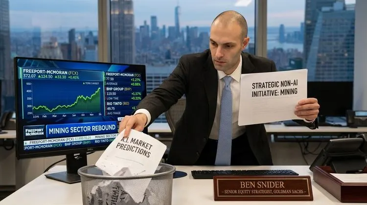 Goldman Sachs picks the hard-asset market winners that aren't AI stocks