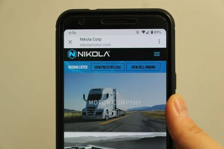Nikola Shares further up after good news
