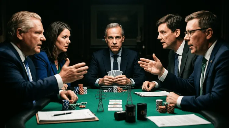 Mark Carney’s Playing Poker with Power: Everything’s on the Table (Except the Uranium)